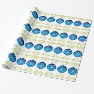Regalo Papel de envolvimiento de caramelo azul