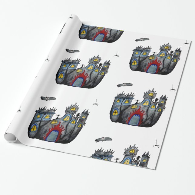 Regalo Papel de envolvimiento de castillo espumoso de Hal (Desenrollado)