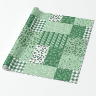 Regalo Papel de envolvimiento de chismes verdes