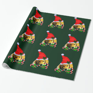 Regalo Papel de envolvimiento de cobre de Golden Retrieve