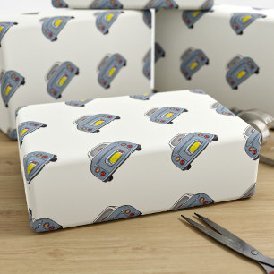 Regalo Papel de envolvimiento de coche de Lapis Gray Figa
