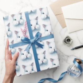 Regalo Papel de envolvimiento de color azul suave para el