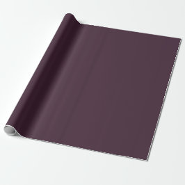 Regalo Papel de envolvimiento de color sólido morado oscu