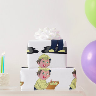 Regalo Papel de envolvimiento de comida de Pizza Delivery