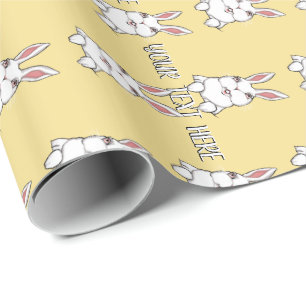 Regalo Papel de envolvimiento de conejo de Pascua