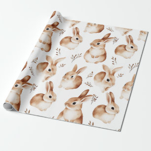 Regalo Papel de envolvimiento de conejo de Semana Santa