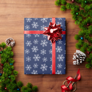 Regalo Papel de envolvimiento de copos de nieve de la Mar