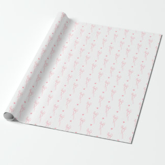 Regalo Papel de envolvimiento de coqueta rosa