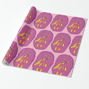 Regalo Papel de envolvimiento de creatura cuta