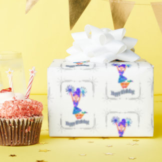 Regalo Papel de envolvimiento de cumpleaños
