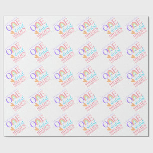 Regalo Papel de envolvimiento de cumpleaños de Pastel Rai