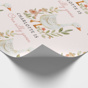 Regalo Papel de envolvimiento de cumpleaños de Silly Goos