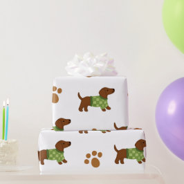 Regalo Papel de envolvimiento de Dachshund