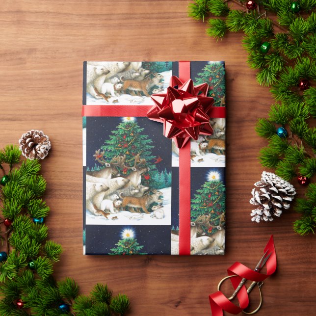 Regalo Papel de envolvimiento de desfile de navidades (Regalo de vacaciones)