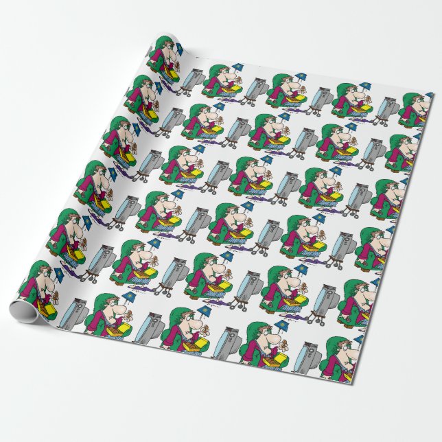 Regalo Papel de envolvimiento de desgaste inactivo (Desenrollado)