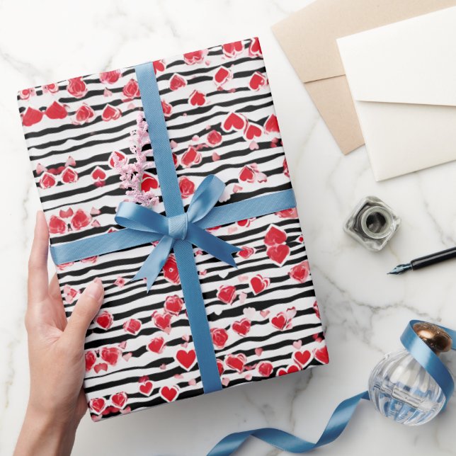 Regalo Papel de envolvimiento de Día de San Valentín de a (Regalar)