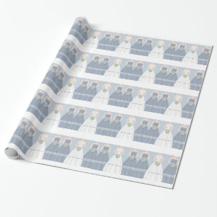Regalo Papel de envolvimiento de ducha de novia personali