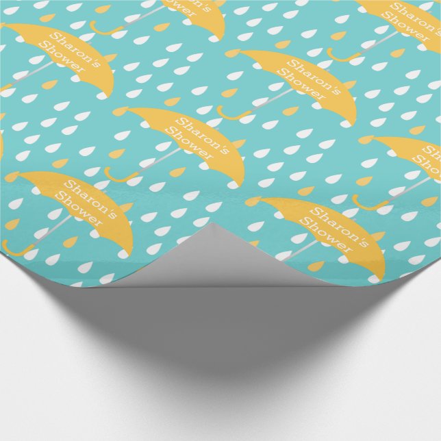 Regalo Papel de envolvimiento de ducha Personalizado con  (Esquina)