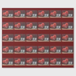 Regalo Papel de envolvimiento de El día de San Valentín d