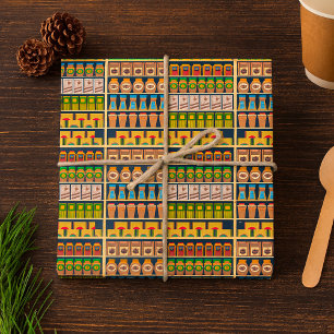 Regalo Papel de envolvimiento de estanterías de supermerc