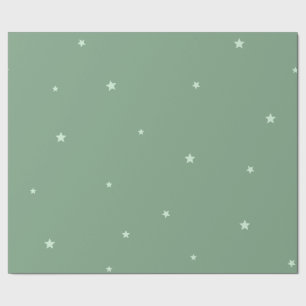 Regalo Papel de envolvimiento de estrella azul lechera