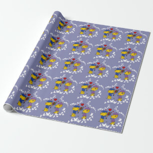 Regalo Papel de envolvimiento de Ferald y Sahsha Ferret