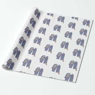 Regalo Papel de envolvimiento de Fiesta de moda de café l