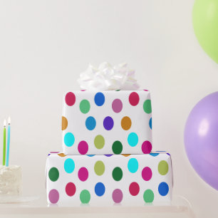 Regalo Papel de envolvimiento de Fiesta de Ovals colorido