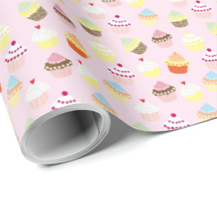 Regalo Papel de envolvimiento de Fiesta de pasteles