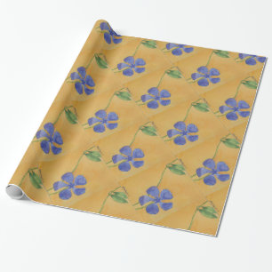 Regalo Papel de envolvimiento de flores "Simply Vinca"