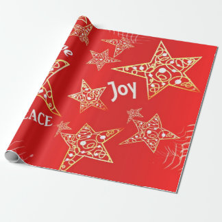 Regalo Papel de envolvimiento de fotos de estrellas de or