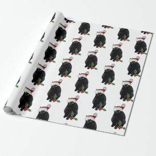 Regalo Papel de envolvimiento de gato negro