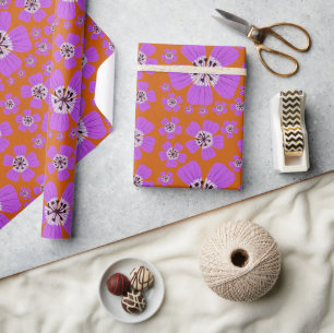 Regalo Papel de envolvimiento de Geranium Wallichianum
