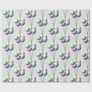 Regalo Papel de envolvimiento de globos