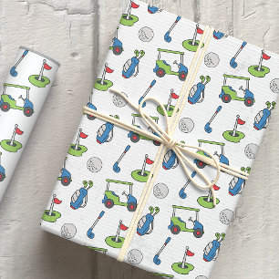 Regalo Papel de envolvimiento de golf
