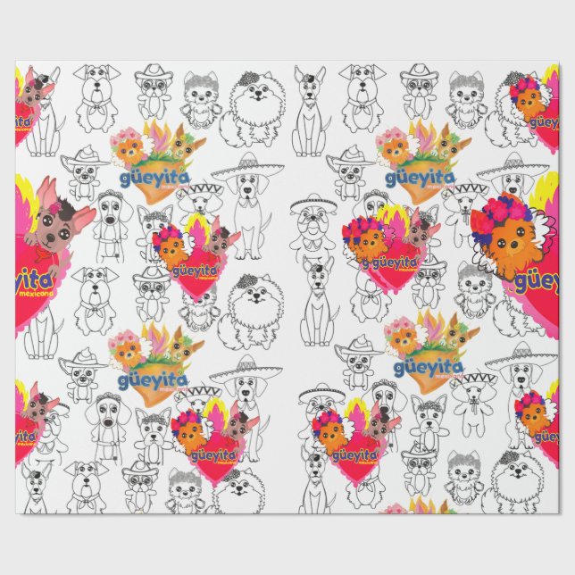 Regalo Papel de envolvimiento de Gueyita (Costura)