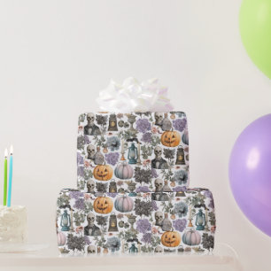 Regalo Papel de envolvimiento de Halloween con escrúpulos