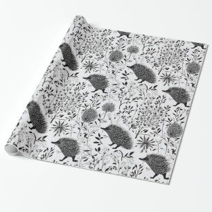 Regalo Papel de envolvimiento de Hedgehogs Designer