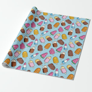Regalo Papel de envolvimiento de helados