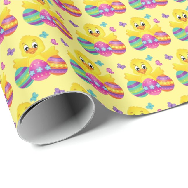 Regalo Papel de envolvimiento de huevos de Pascua (Esquina del rollo)