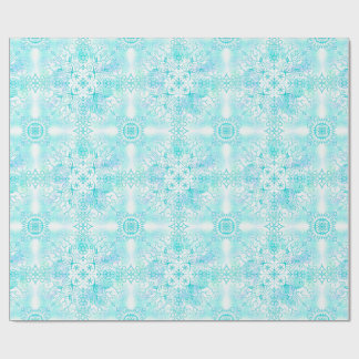 Regalo Papel de envolvimiento de invierno de Icy Trees
