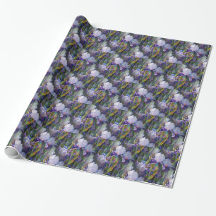 Regalo Papel de envolvimiento de Iris Flower Garden
