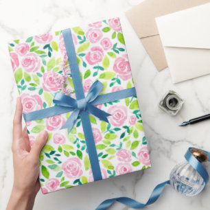 Regalo Papel de envolvimiento de jardín Rosa