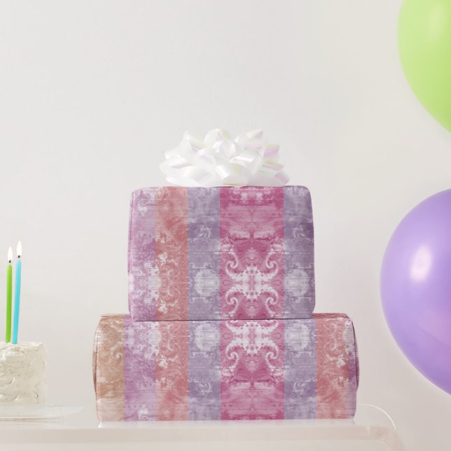 Regalo Papel de envolvimiento de la banda de lavanda (Regalos de fiesta)