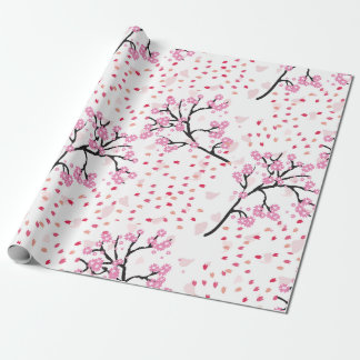 Regalo Papel de envolvimiento de la brisa de cerezo