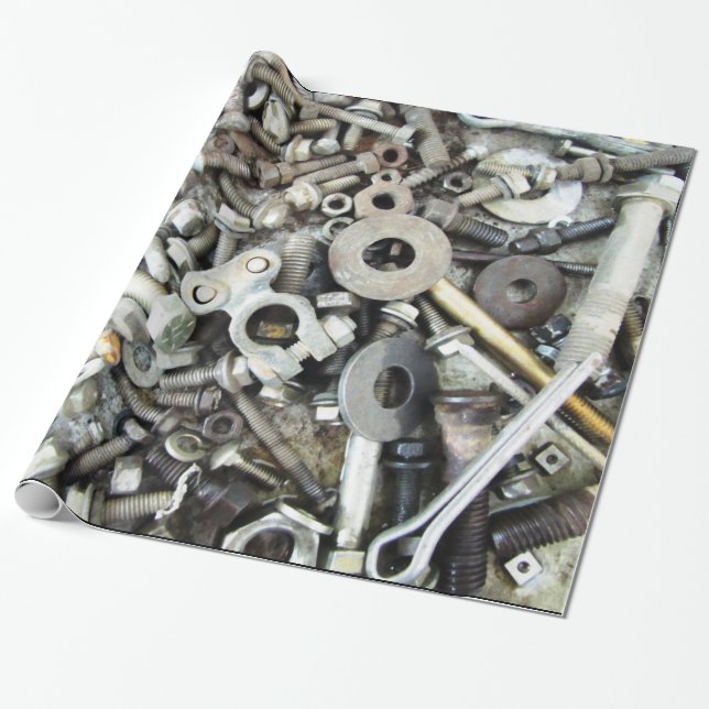 Regalo Papel de envolvimiento de la cabeza de la marcha (Desenrollado)