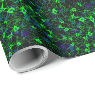 Regalo Papel de envolvimiento de la ciudad de Neuron