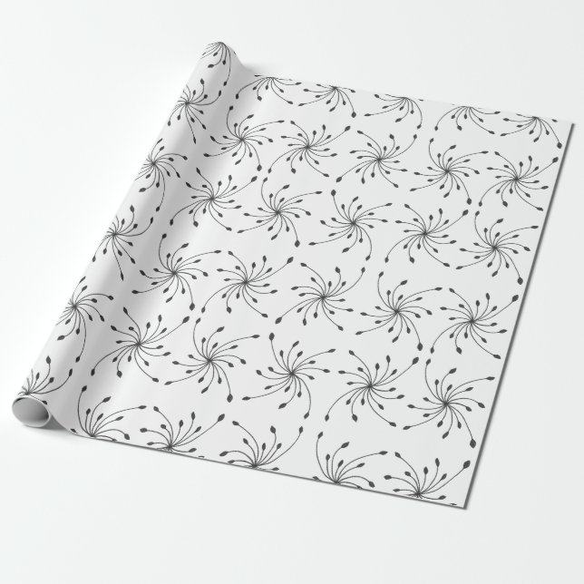 Regalo Papel de envolvimiento de la explosión de diamante (Desenrollado)