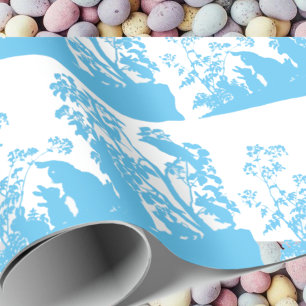 Regalo Papel de envolvimiento de la familia Bunny