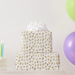 Regalo Papel de envolvimiento de la pintura dorada